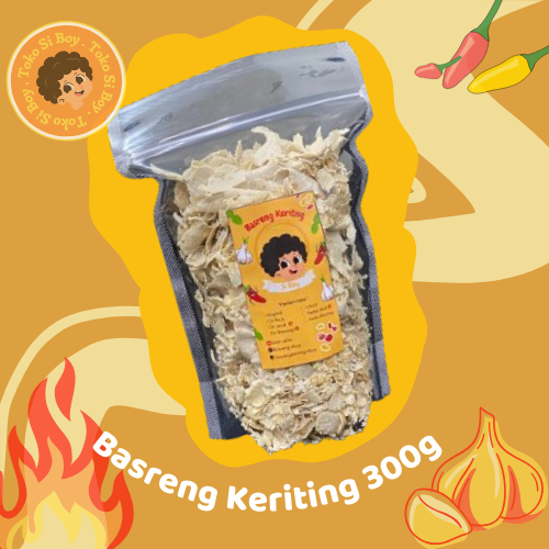 

Basreng Keriting Si Boy ukuran 300g | Keripik Tipis Kering | Renyah Gurih Pedas