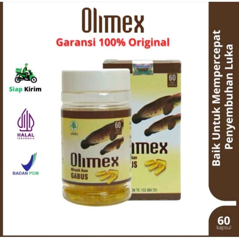 Olimex Kapsul Minyak Ikan Gabus