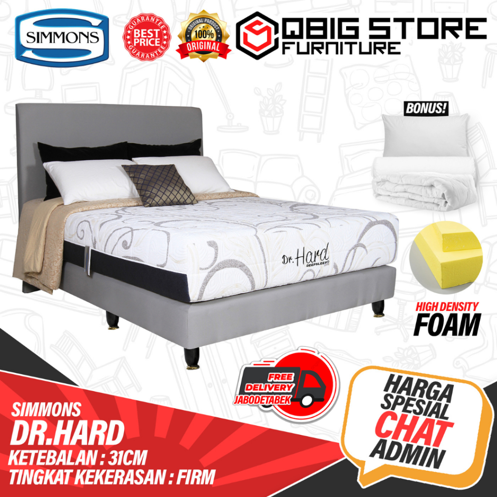 Springbed SIMMONS Dr. Hard  Kasur / Spring bed Orthopedic