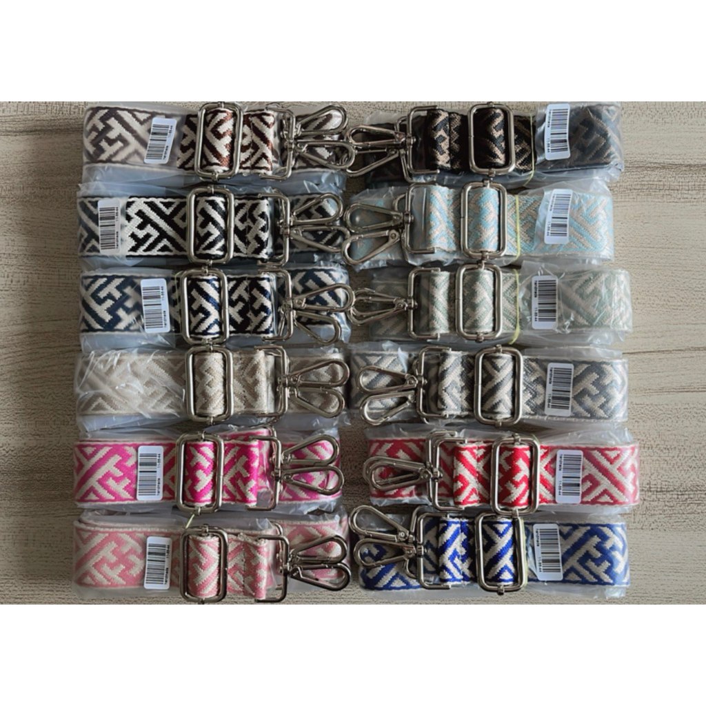 Longstrap/Tali Tas Slempang Motif/Terlaris/Jawa Timur/Earth Tone Tapestri