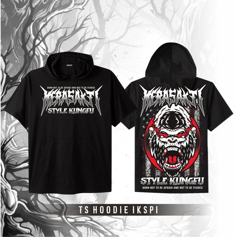 T-shirt Hoodie IKSPI Kera Sakti Style Kungfu By Ikspi Merch