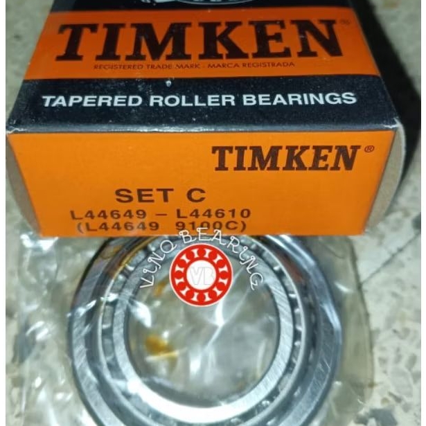 BEARING TIMKEN L44649/10 ( cone+cup )
