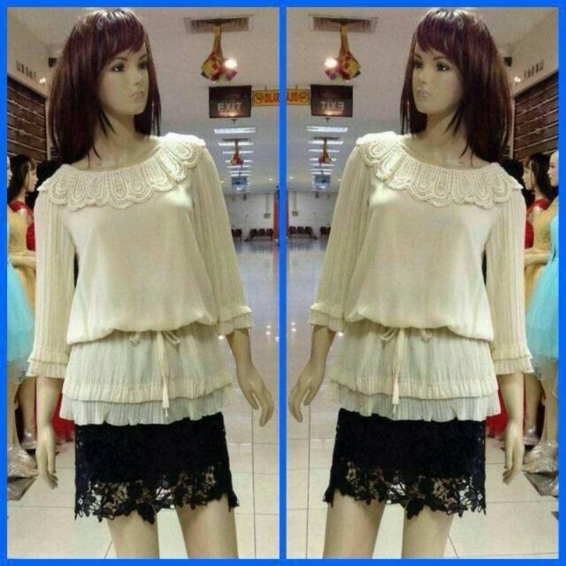 sale blous import / blous Korea / blous pesta