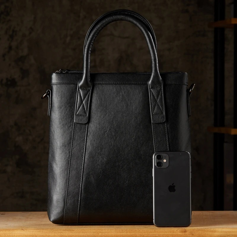 Tas Kulit Selempang Pria - Tas Messenger Kulit Sapi - Tas Jinjing Kulit