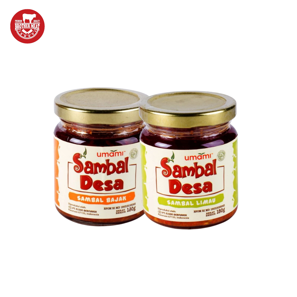 

Umami Sambal Desa 180gr, Brothermeatshop