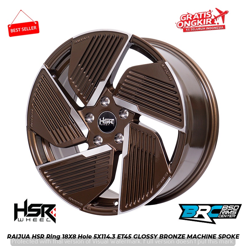 VELG MOBIL Biante, Capella, Cronos, Mazda3, Mazda5, Mazda6, CX3, CX5, CX7, CX9, RX8, VX1 HSR RAIJUA 