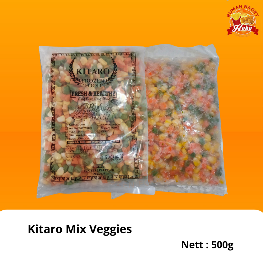 

Kitaro Mixed Vegetable 500 gr