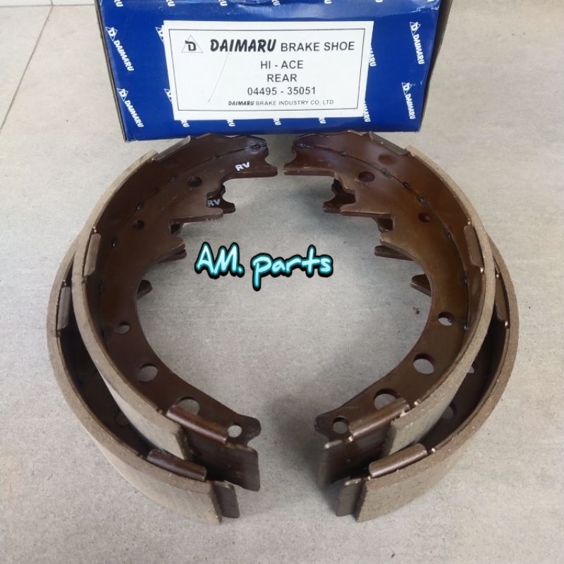 KAMPAS REM BELAKANG HIACE PICK UP LAMA DAIMARU