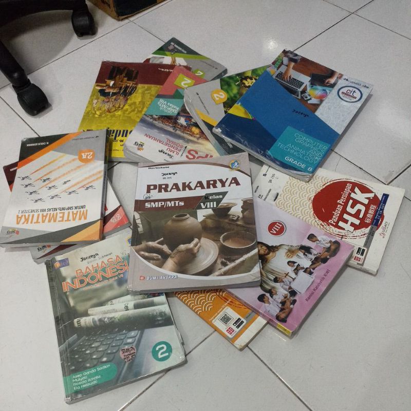 

Buku Pelajaran Sekolah Kelas VIII Kurikulum 2013 (Bekas)