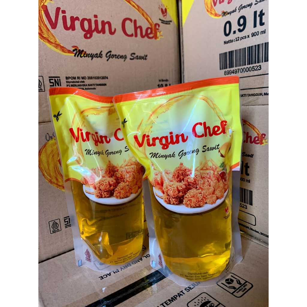 

MINYAK GORENG VIRGIN CHEF STANDING 0,9 LITER