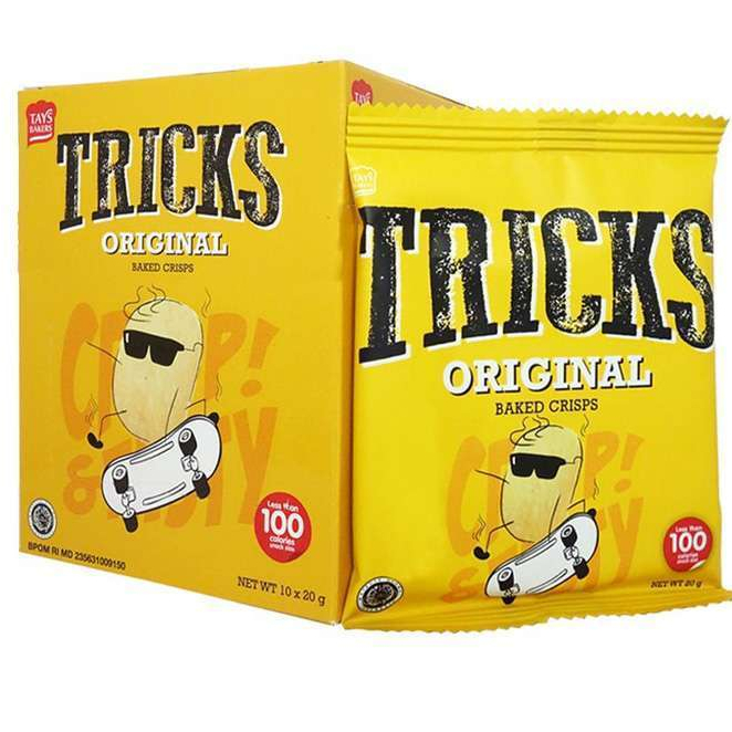 

tricks baked crisps original