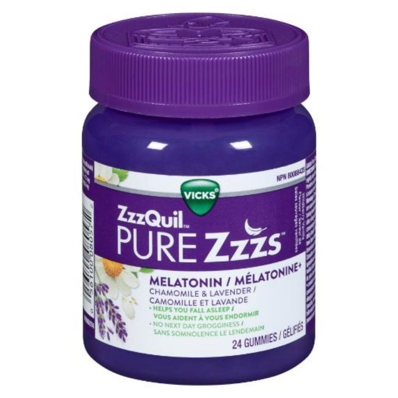 VICKS ZzzQUIL PURE Zzz isi 24 GUMMIES