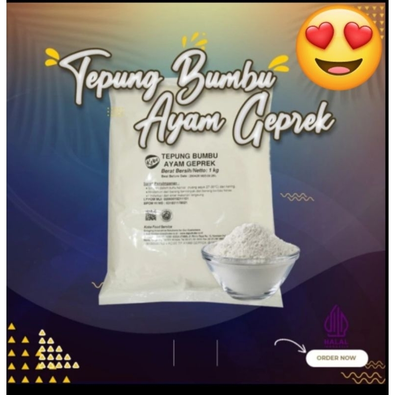 

Kobe Tepung Ayam Geprek 1kg