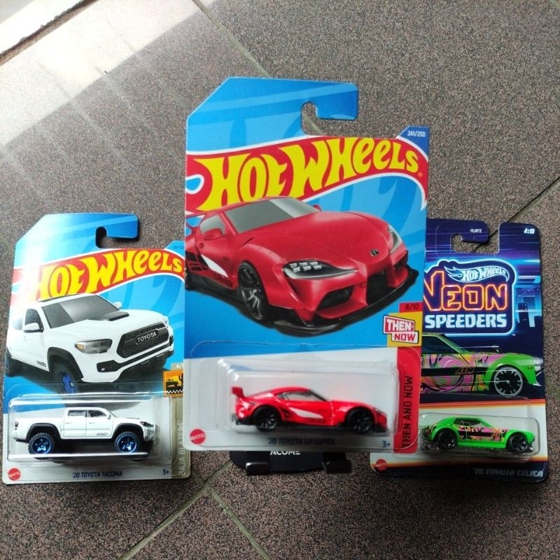 HOT WHEELS TOYOTA GR SUPRA MK5 PAKET 3 PCS