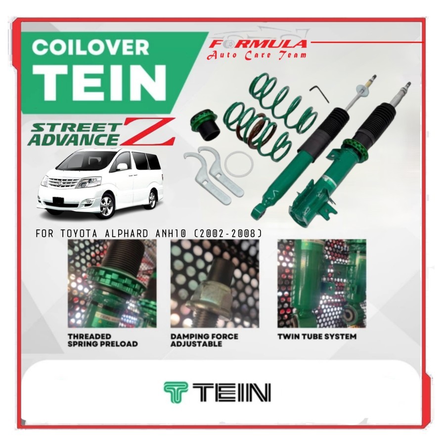 Coilover Tein Toyota Alphard Anh10 Street Advanze Z