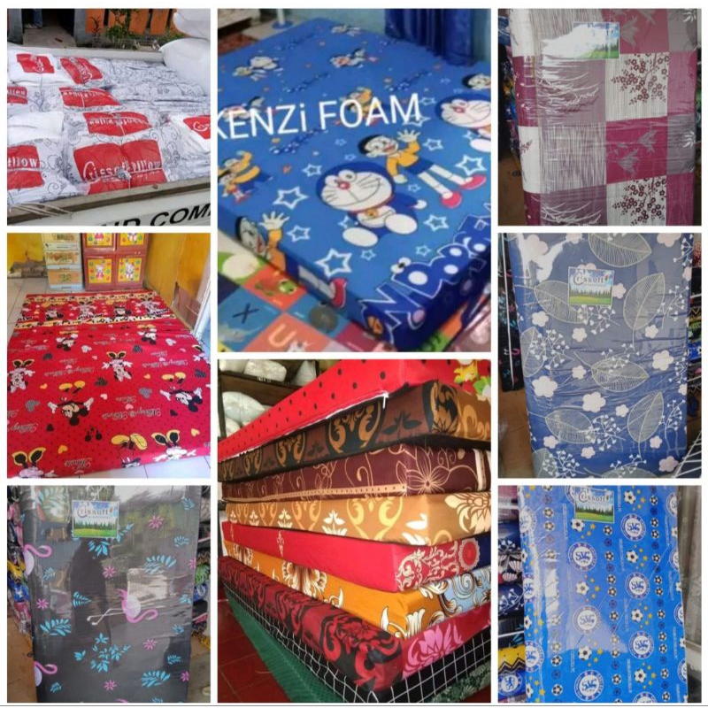 KASUR BUSA ANTI KEMPES GARANSI 1thn MUAT 3 ORANG 2DEWASA 1ANAK