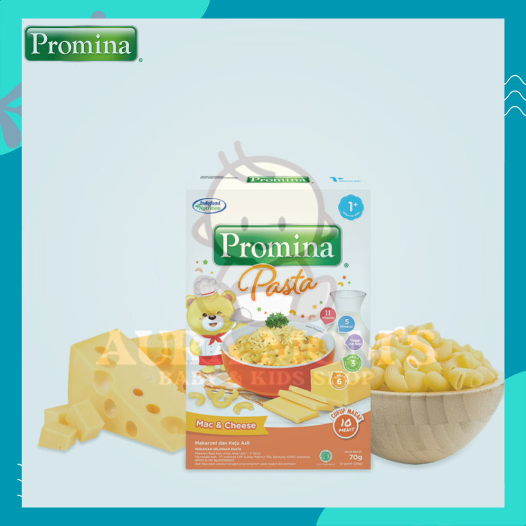 Promina - Pasta Mac and Cheese [70 g] MPASI anak 1 tahun ke atas