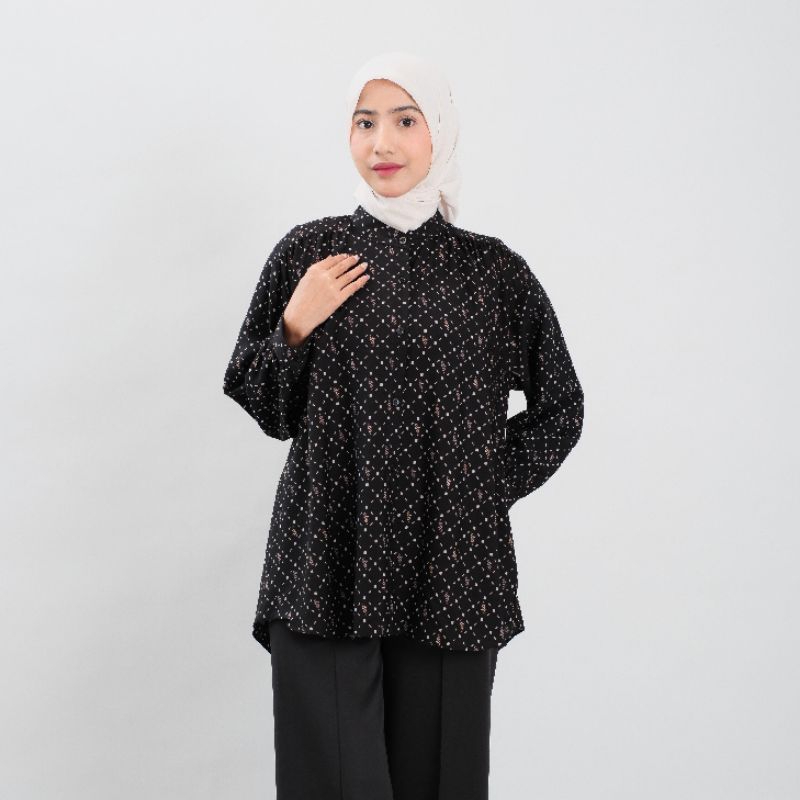 ALINA BLOUSE MOTIF RAYON VISCOSE