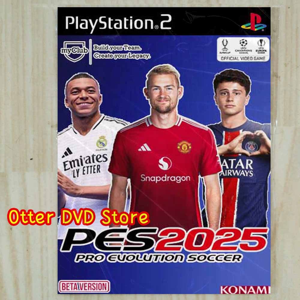 Kaset Game PS 2 PS2 PES 2025 Summer Transfer HD
