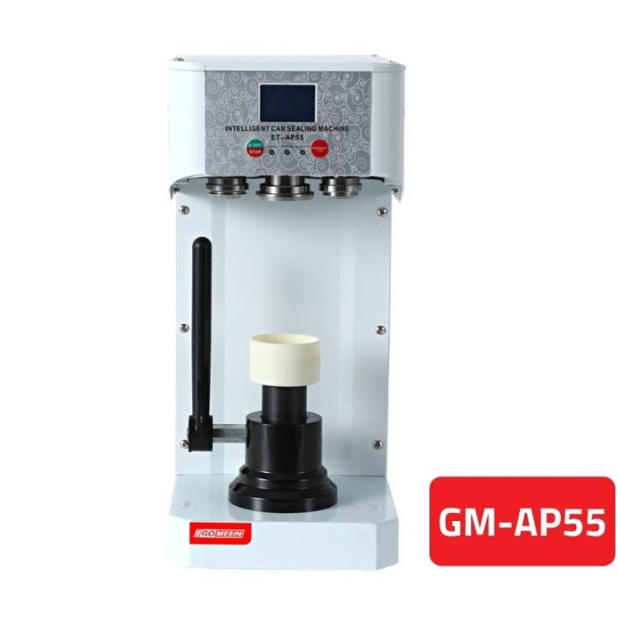 Gomesin GM-AP55 Can Sealer Mesin Penutup Penyegel Kaleng Otomatis