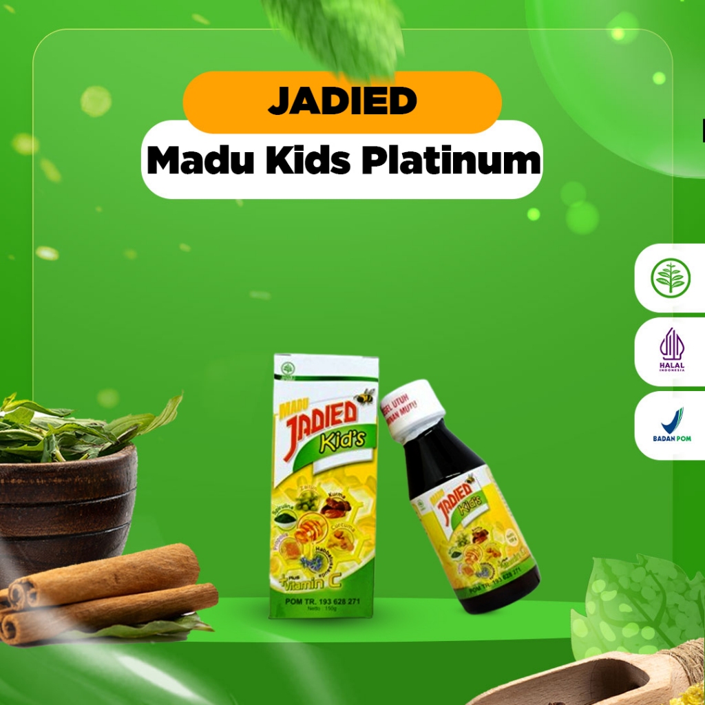 

JADIED - Jadied Kids Platinum Madu Jadied Anak - 150GR