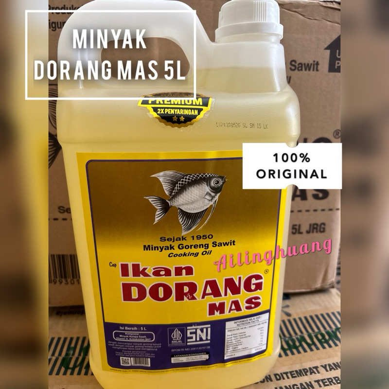 

Minyak Dorang Mas 5 Liter / Minyak Dorang Mas 5Liter / Minyak Dorang Mas Sawit 5 Liter / Minyak Sawit 5 Liter / Minyak Dorang Mas 5L / Dorang Mas 5L / Dorang Mas 5 Liter / Dorang Mas 5 L
