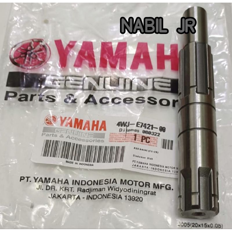 AS GEAR DEPAN GIGI TARIK 4WJ YAMAHA FIZR FORCE ONE FORCE 1 ALFA ORIGINAL