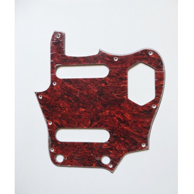 Pickguard Guitar Fender/Squier Jaguar 3ply Red (Tortoise)