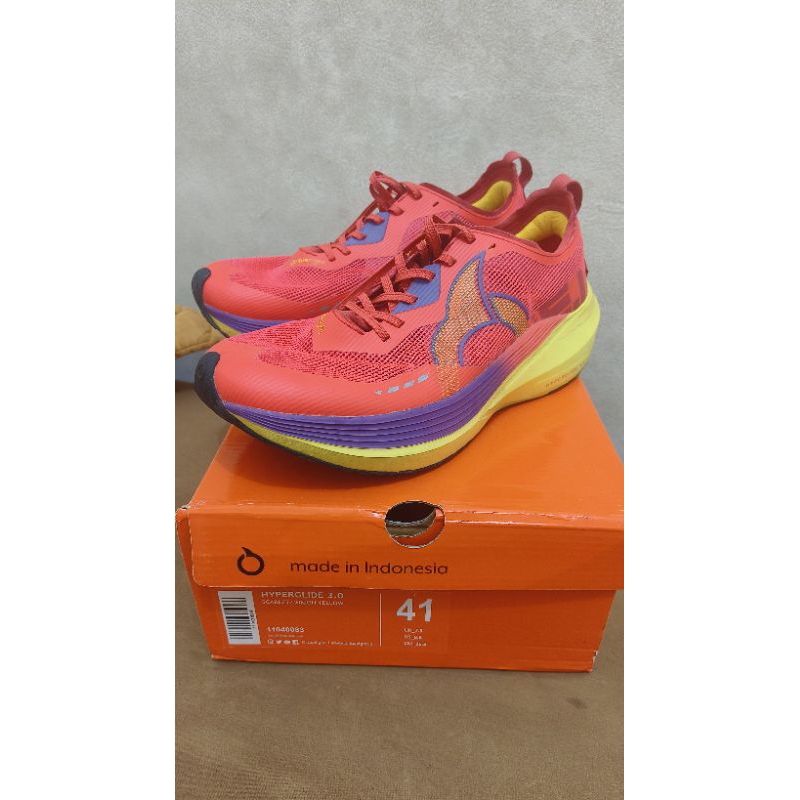 (bekas) Ortuseight Hyperglide 3.0 Scarlet Red