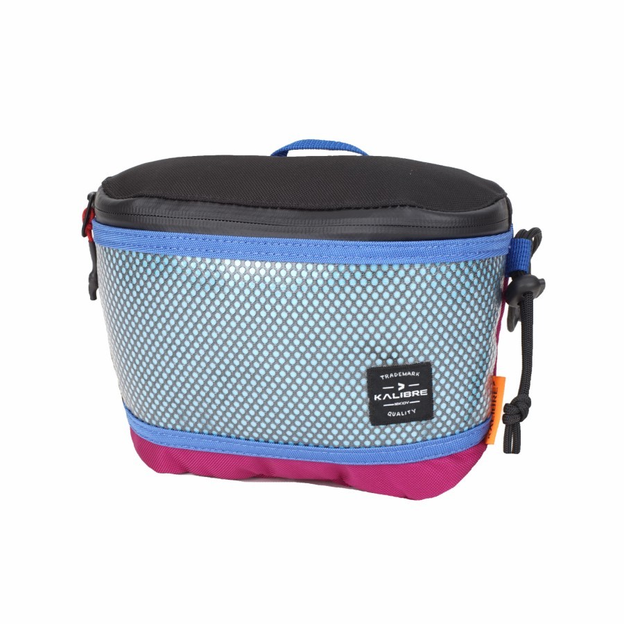 Tas Selempang Wanita Kalibre Felicity Travel Pouch 921616456 Warna Blue-Fuschia Memiliki dimensi SIZ