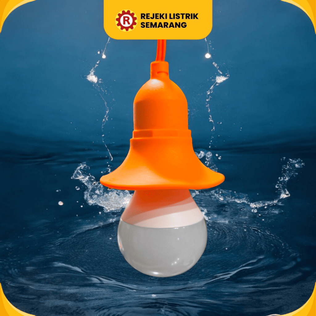 FITTING LAMPU GANTUNG OUTDOOR, FITTING LAMPU OUTDOOR, FITTING KARET ANTI AIR E27