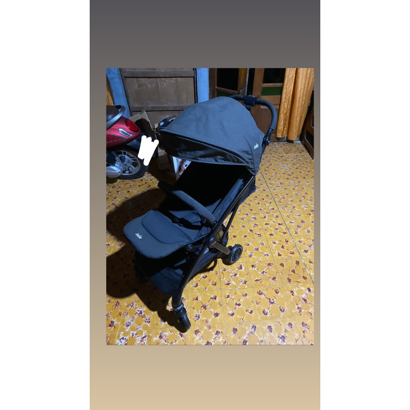 Stroller joie Tourist 2 Coal bekas (second) lengkap box