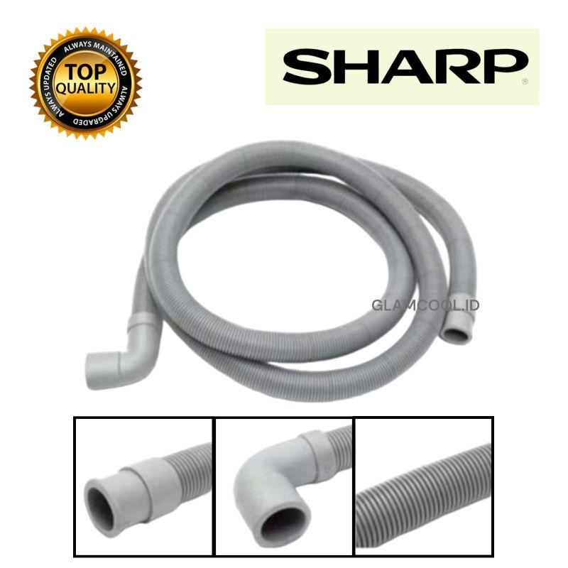 SELANG PEMBUANGAN MESIN CUCI SHARP FRONT LOADING 3 METER