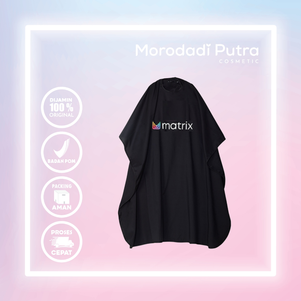 MATRIX - Cape Potong Rambut / Kain Kep / Kip / Cap Barber - BIOLAGE sisir anti kusut