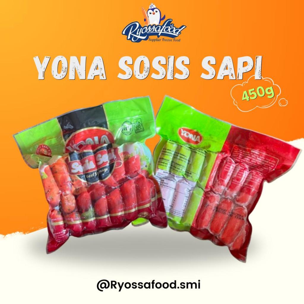 

Yona Sosis Sapi Cocktail Merah 450gr