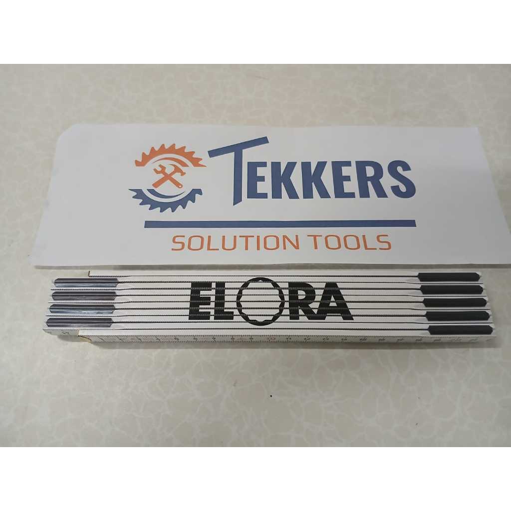 ELORA 1544H Penggaris Lipat Dengan Paku Keling Tersembunyi