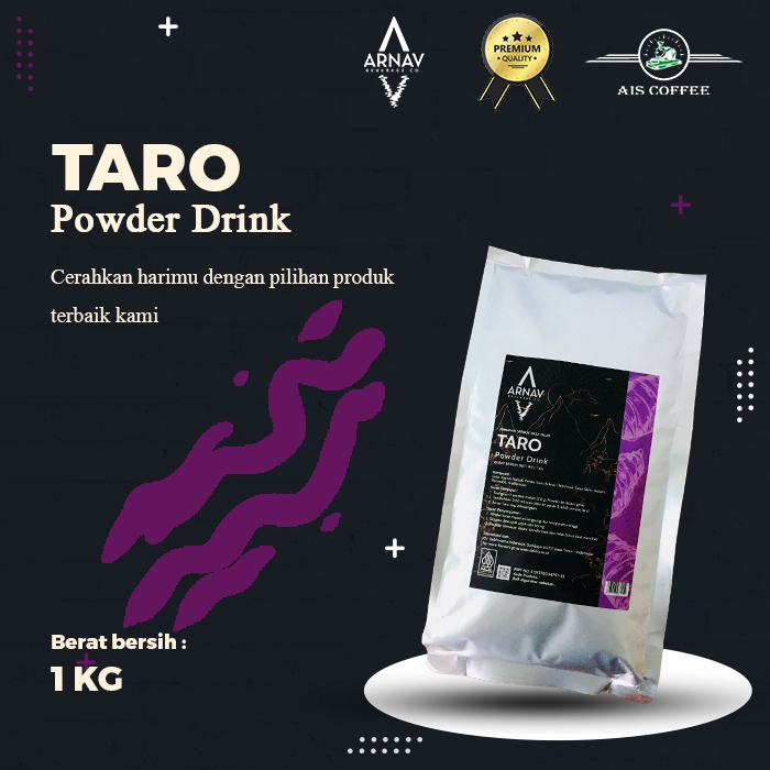 

Powder Arnav Drink Taro - Bubuk Minuman Taro 1 Kg