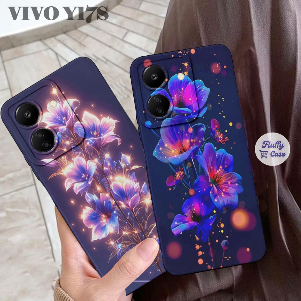 Softcase Hp VIVO Y17S /Y03/Y12/Y12S/Y28/Y21S/Y33S Motif Buterfflay Hits Trend Kekinian - Case Hp - C