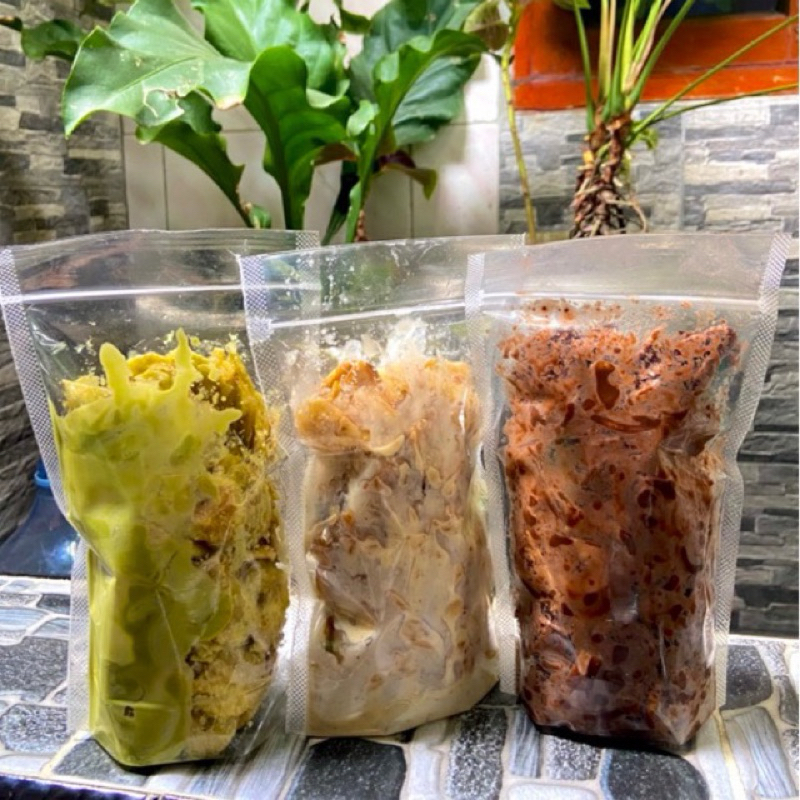 

Kemasan Pouch Kripik Pisang Lumer Aneka Rasa