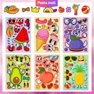 

Stiker DIY hias anak melatih motorik anak