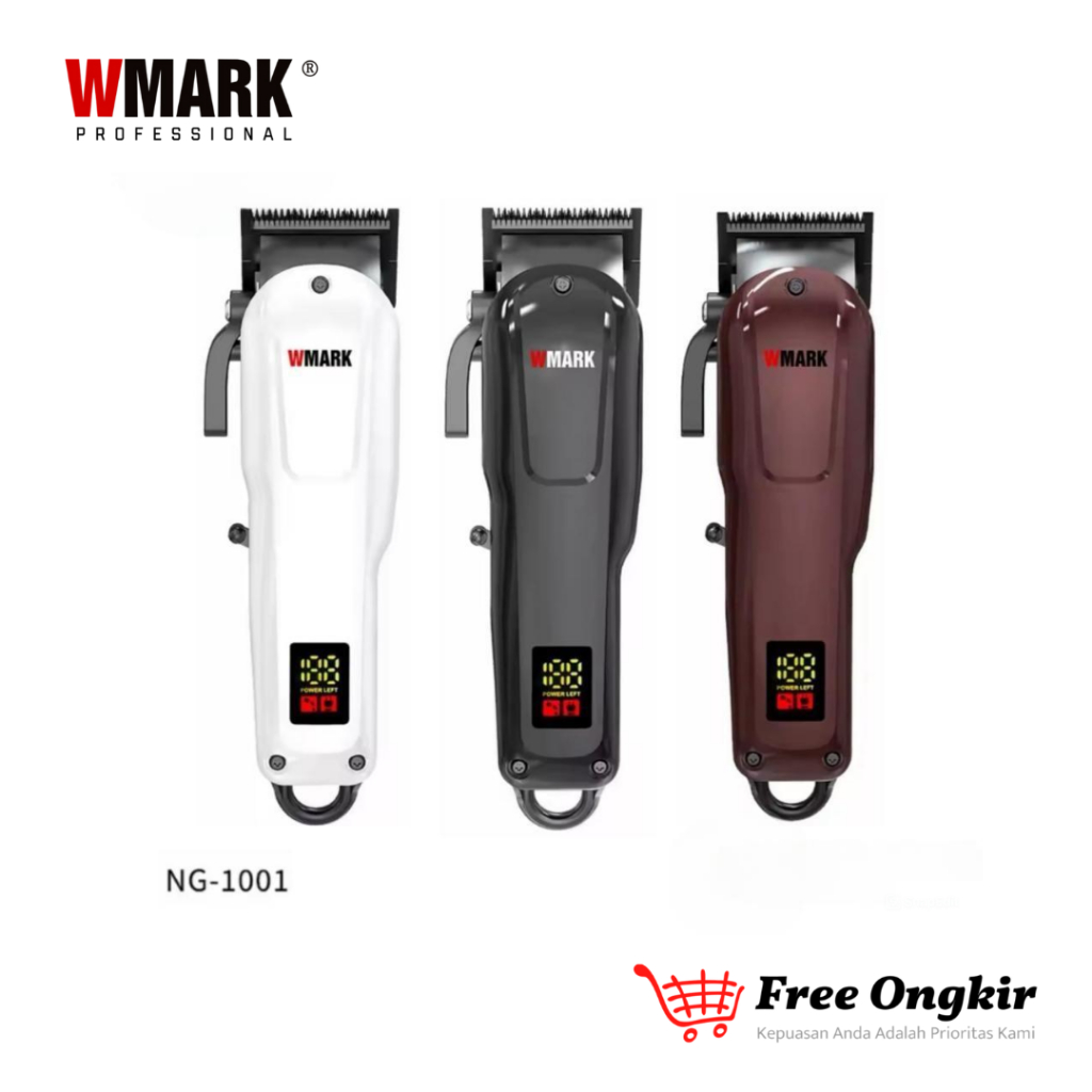 WMARK Alat Cukur Rambut Hair Clipper Professional 6600 RPM NEW 2024 Charging USB Tipe C Mesin Cukura