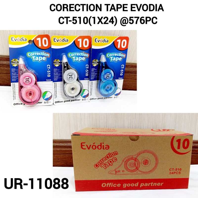 

TIPEX KERTAS/CORECTION TAPE EVODIA CT-510