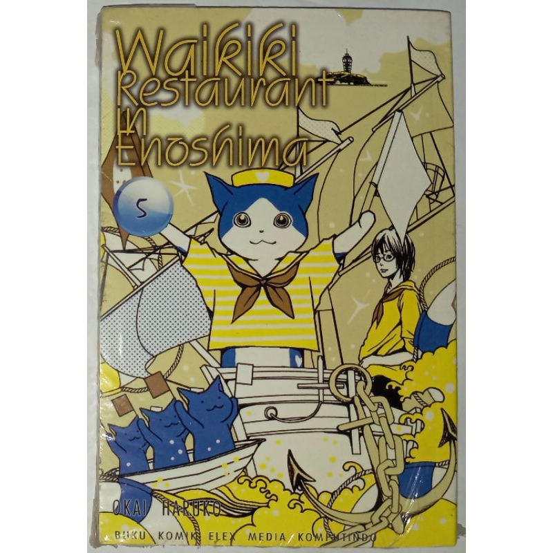 Komik Waikiki Restaurant In Enoshima Volume 5 Bu Okai Haruko (Original)