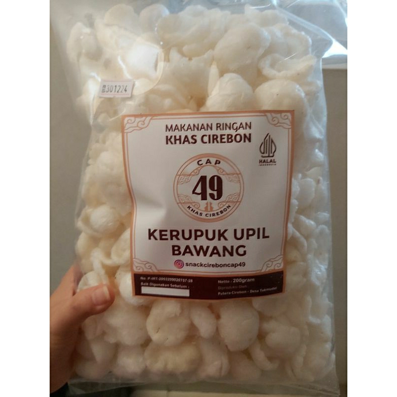 

Kerupuk Upil Bawang 200 gr