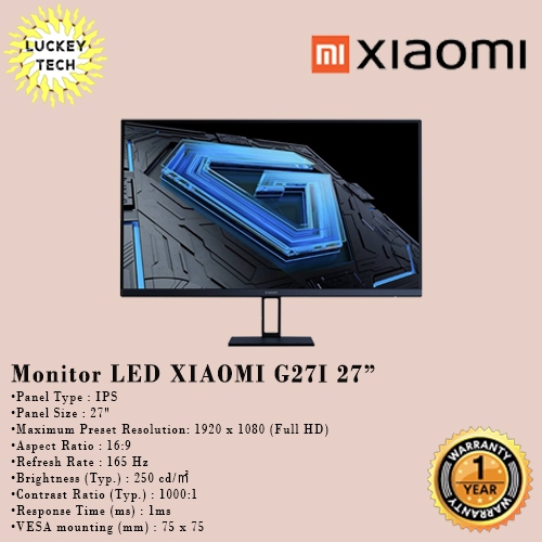 Monitor LED Gaming XIAOMI G27I 27"