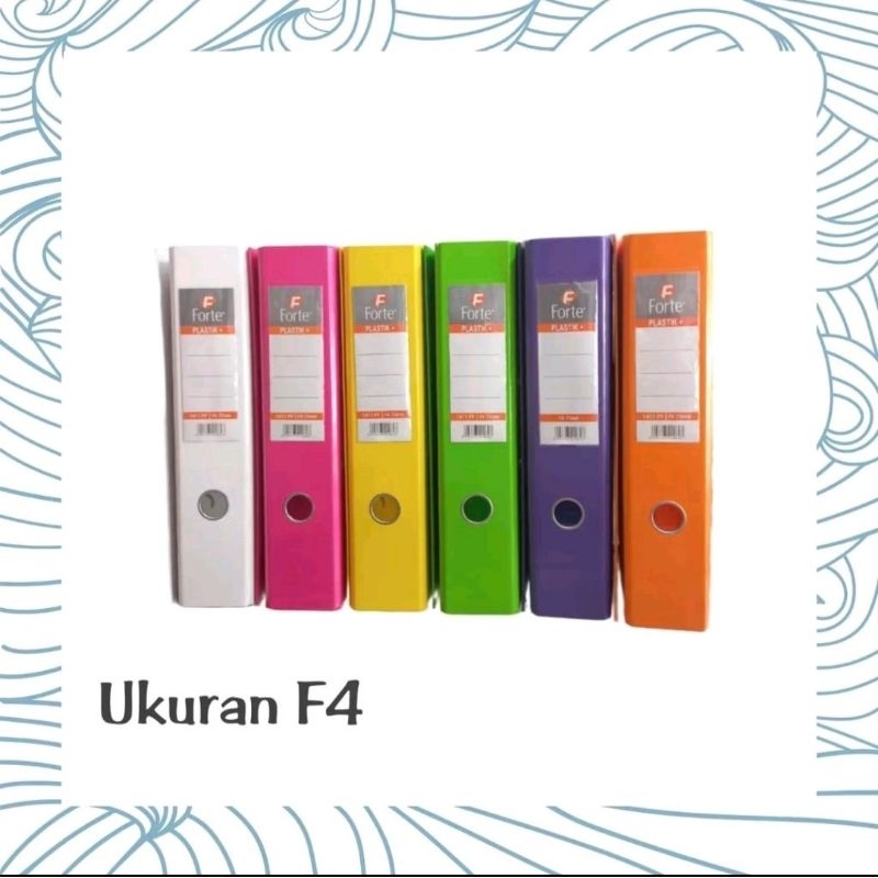

Ordner | Ordner Forte Plastik ( FOLIO )| Folio F4| Ordner Warna-Warni