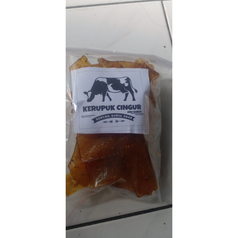 

Kerupuk Cingur asli garut