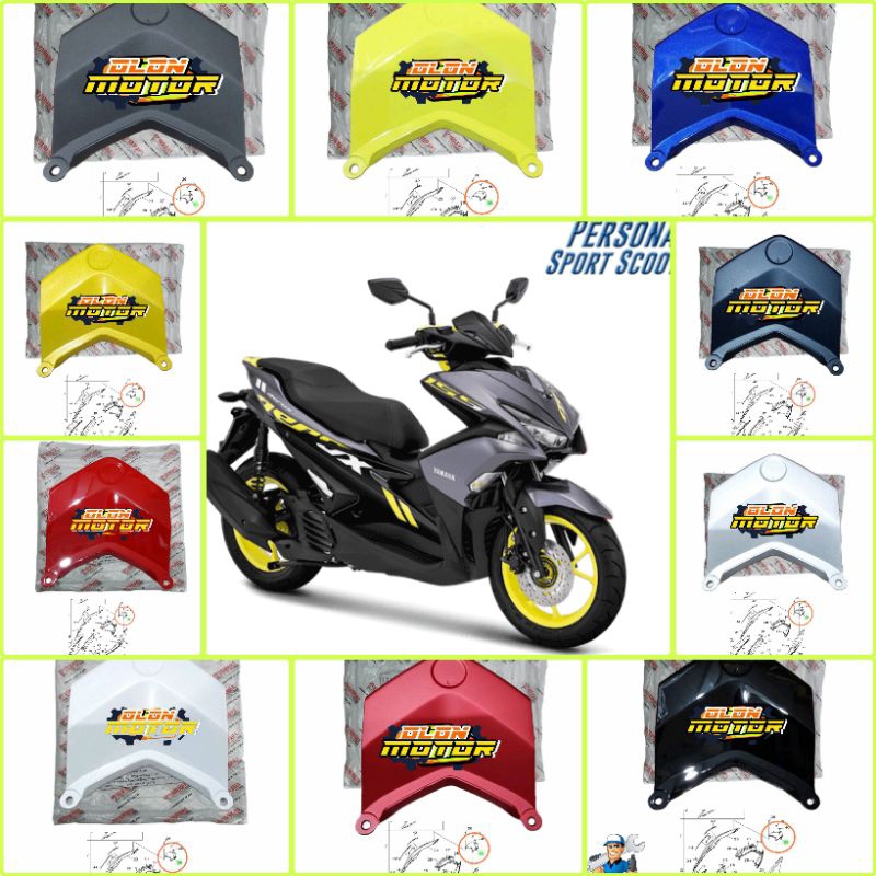 DUCK, TAIL 1, B65-F471K-00 COVER TAIL AEROX 155 OLD/LAMA ORIGINAL YGP B65-F471K-00