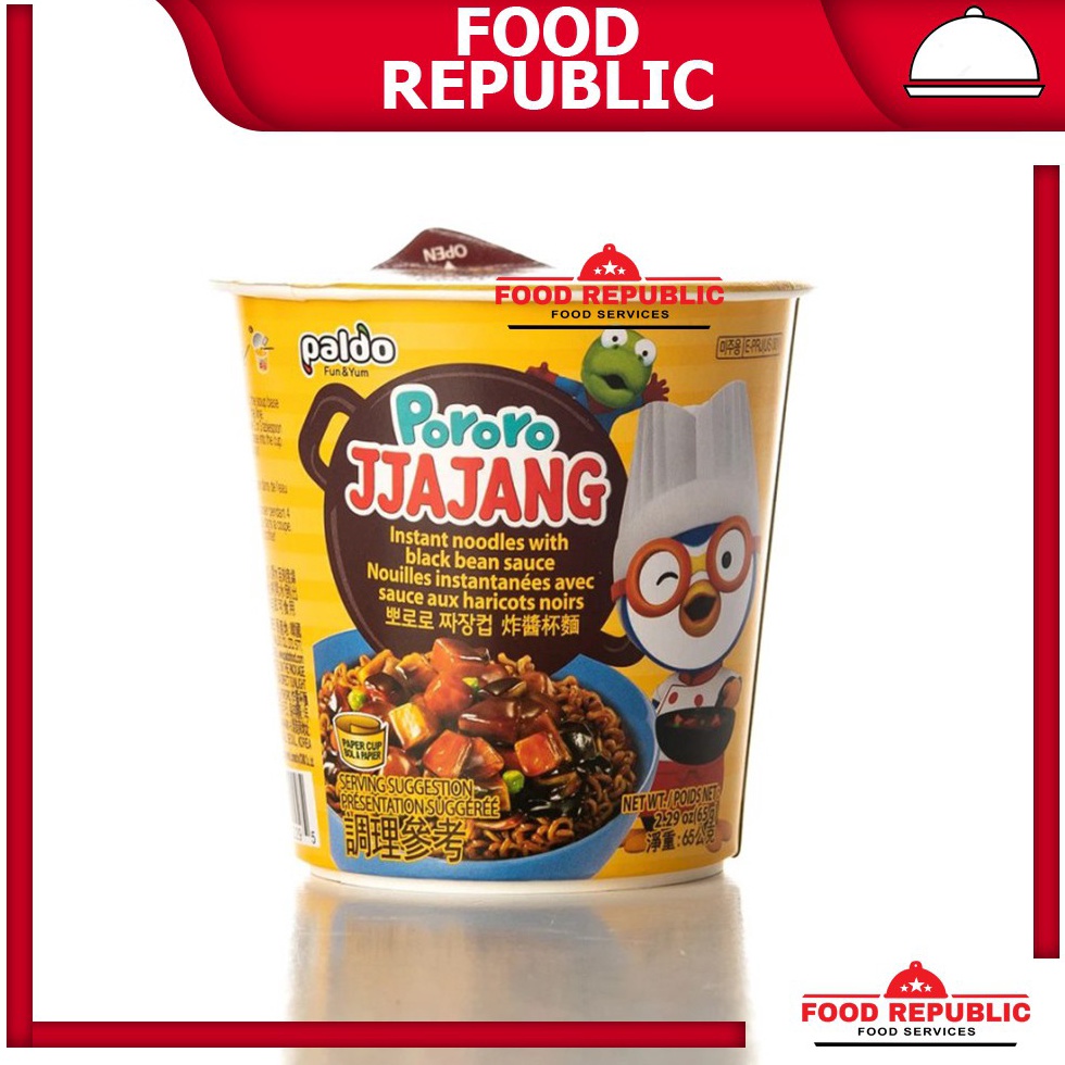 Promo promo PORORO JJAJANGMYUN 65 GR JAJANGMEN JAJANGMYEON CHAJANG MIE ANAK INSTANT