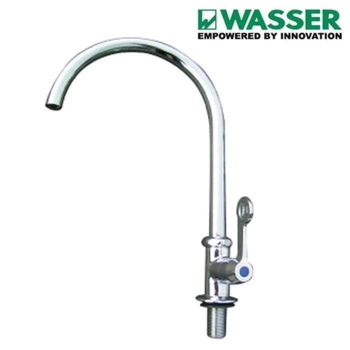 Kran Wasser Kran Meja Elegant - Keran Sink Meja Angsa Wasser TL-140 Kran air Bak Cuci Piring Sink Ta